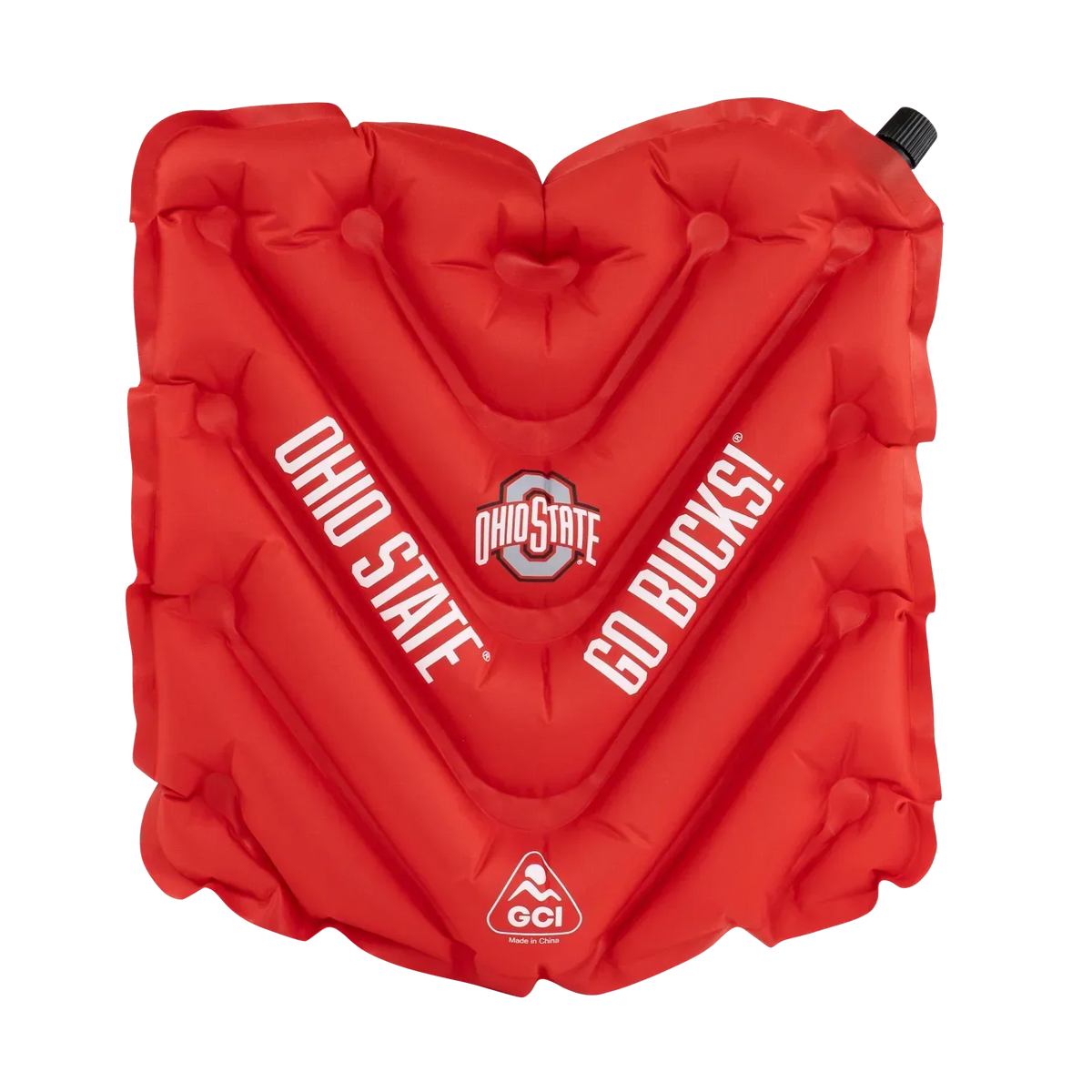 College V Seat™ Inflatable Stadium Cushion - Ohio State Buckeyes - Essential Ready
